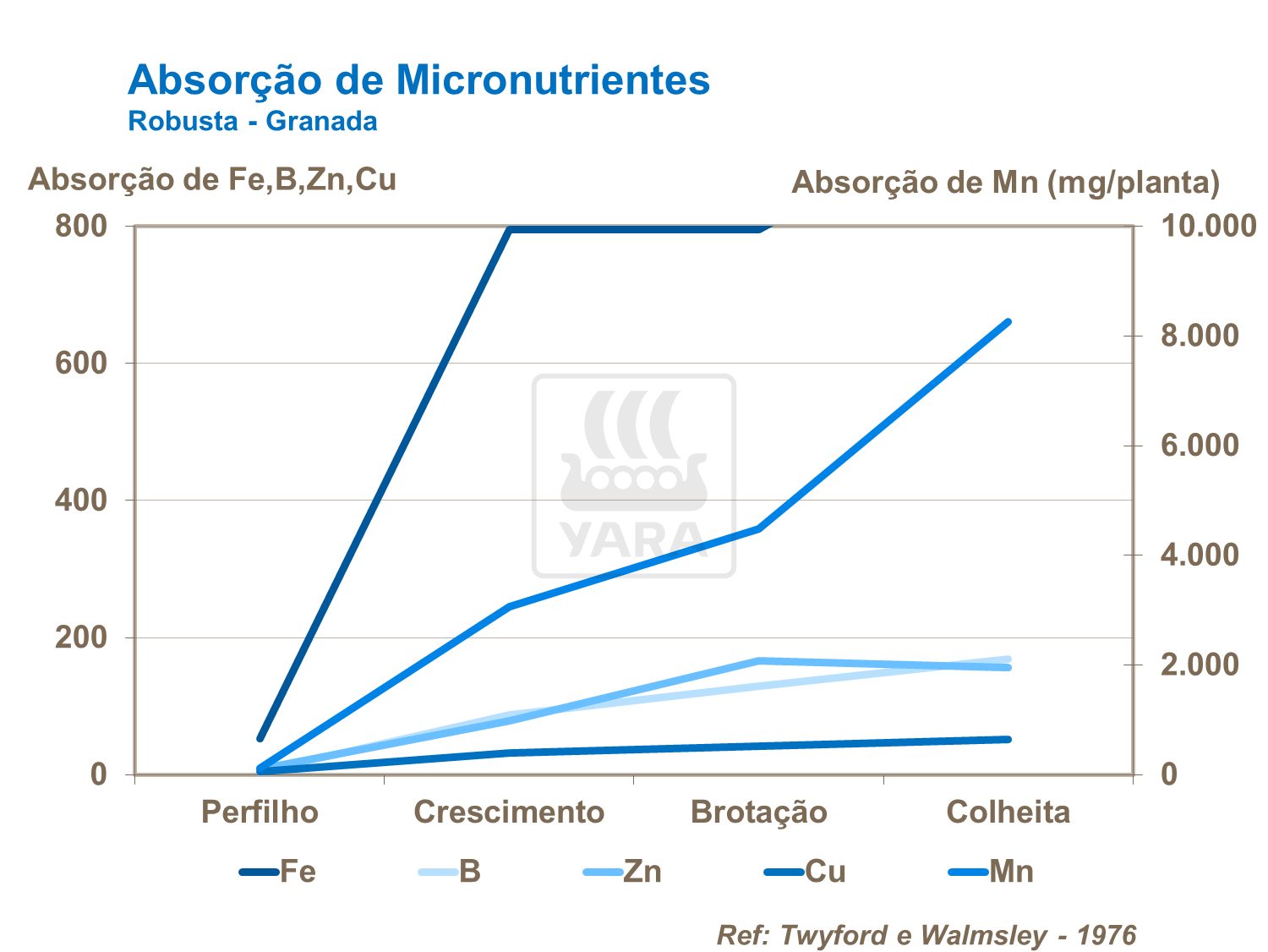 Absorção de micronutrientes