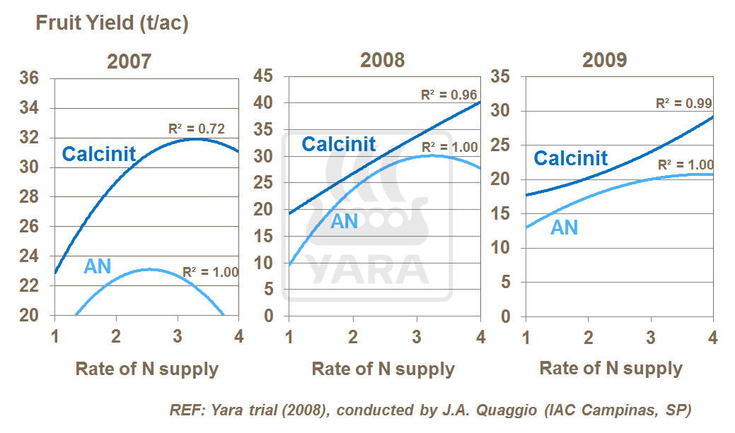 nitrato de cálcio e amônio