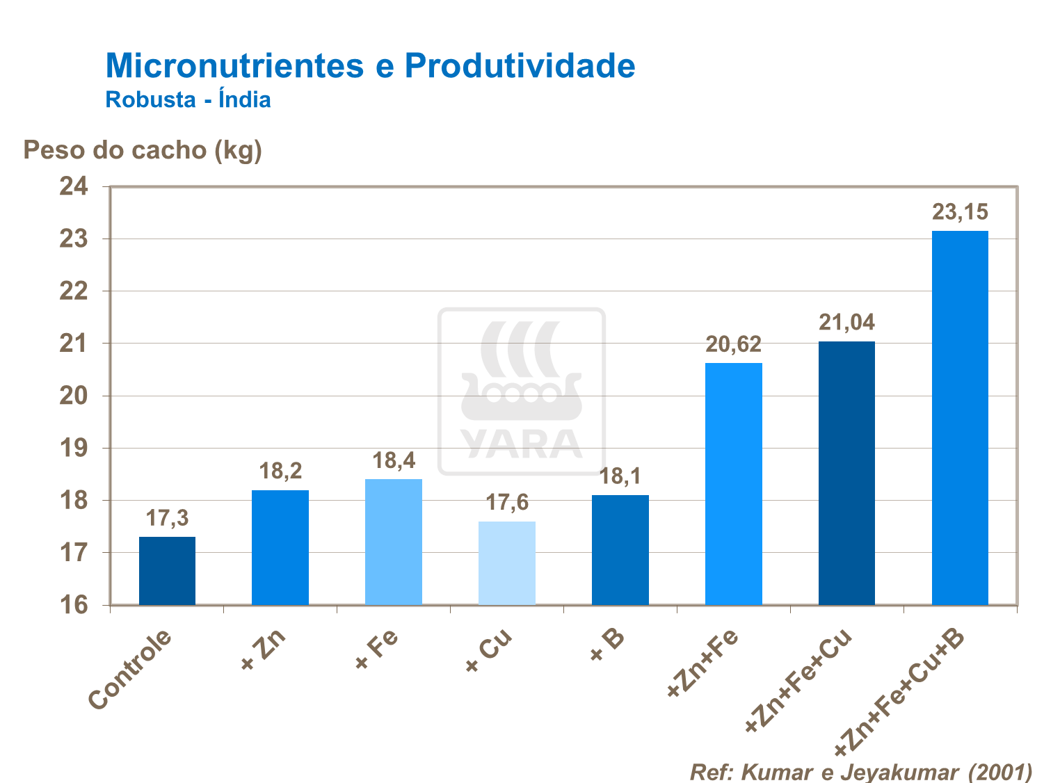 Micronutrientes e produtividade