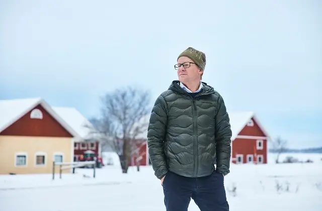 Homem em meio à neve, Claes Johansson